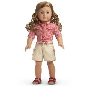 American Girl Doll Nicki Tie Top and Shorts
